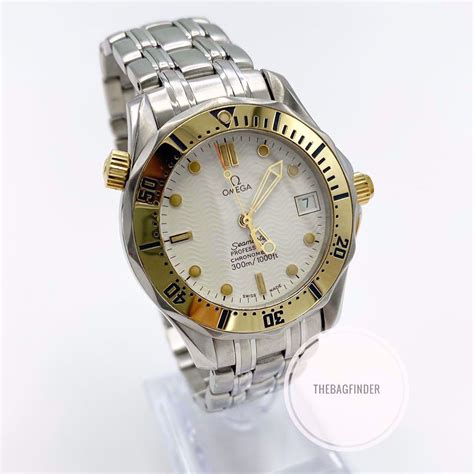 Omega Seamaster men's two tone